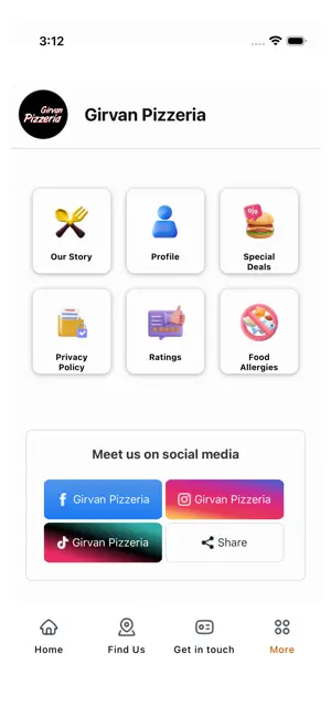 Girvan Pizzeria screenshot 1