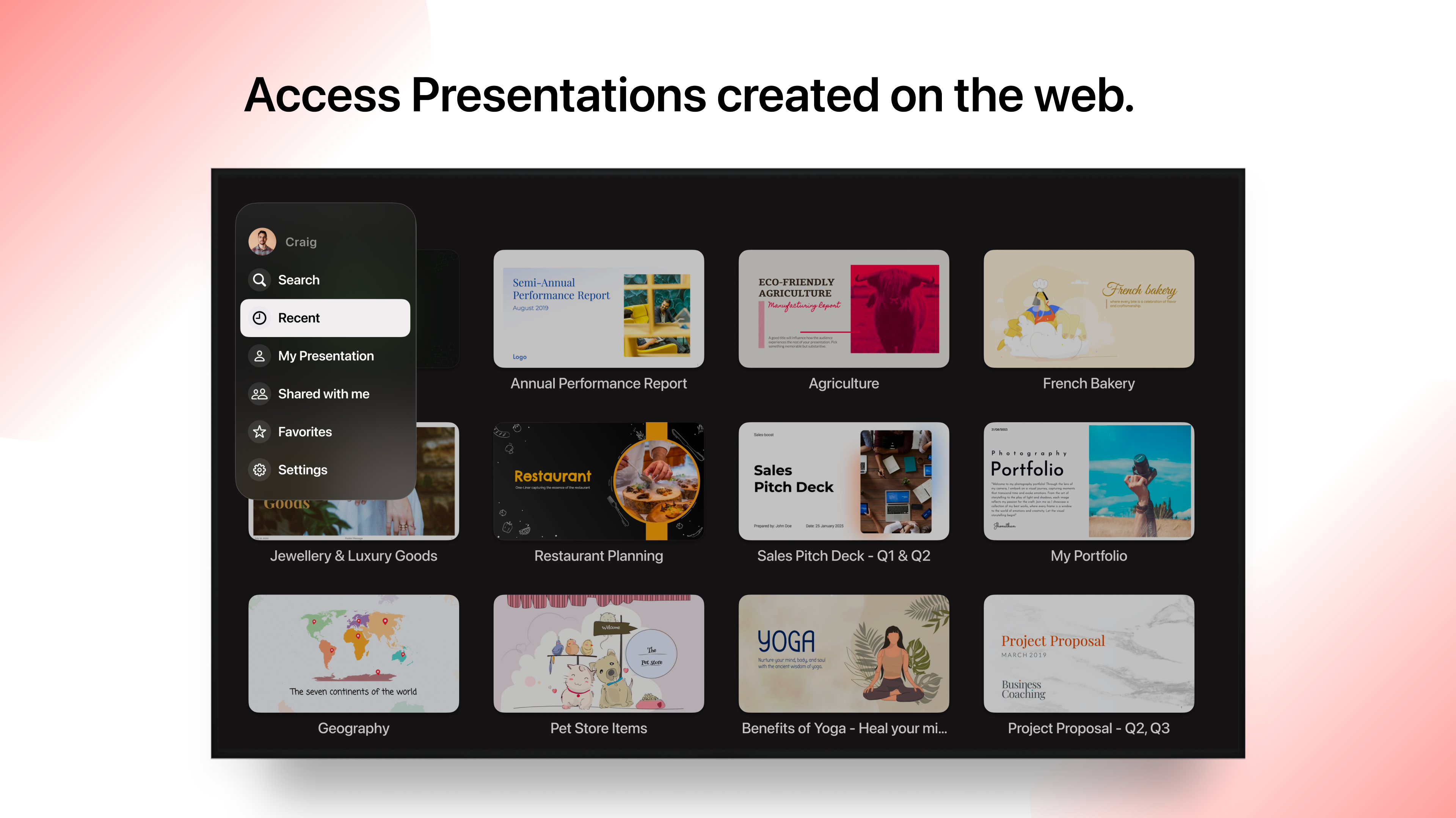 Zoho Show: Presentation Maker