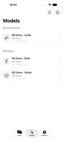 Rill — AI Chat Screenshot 3 of 5