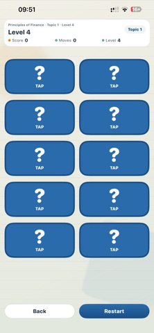 Finance Memory Games iPhone screenshot