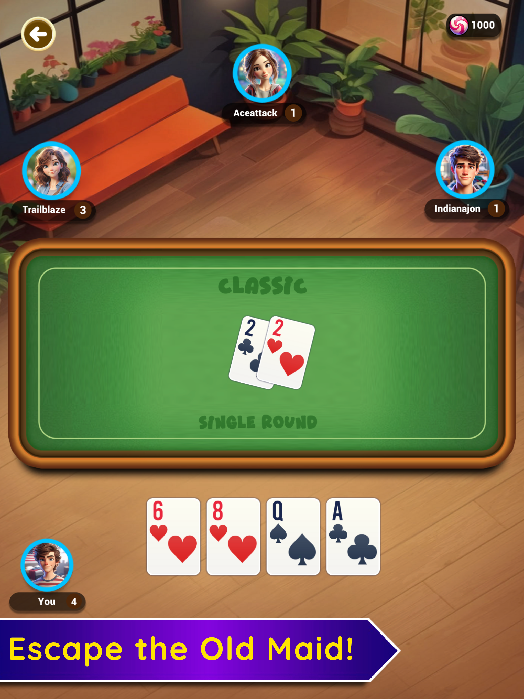 Old Maid: Fun Card Game!