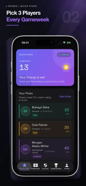 Opinex App screenshot 2