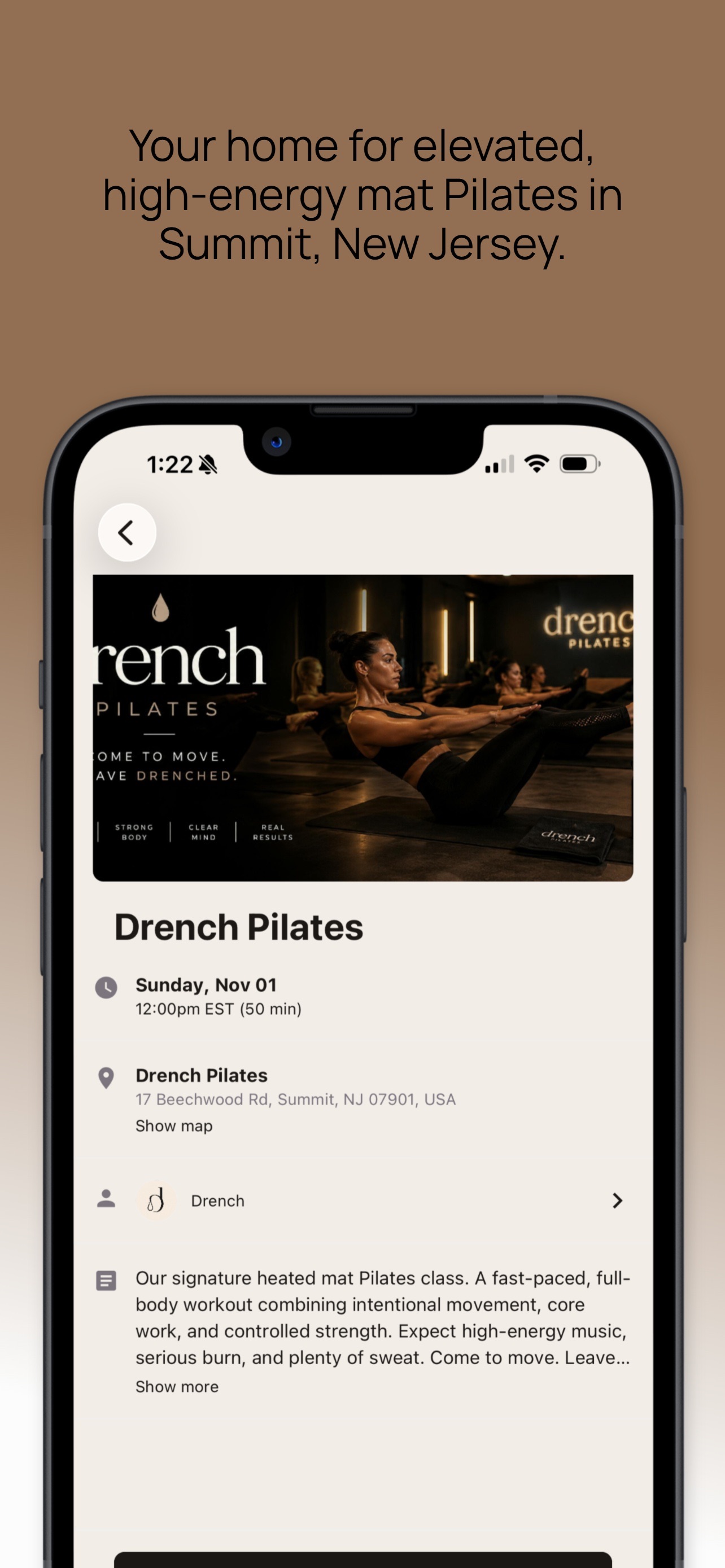 Screenshot 4 of Drench Pilates