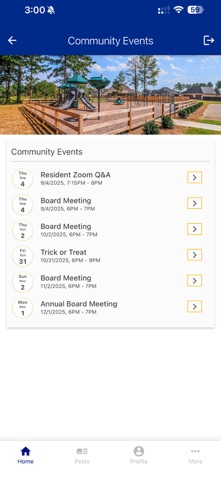 Woodlands HOA GA iPhone screenshot