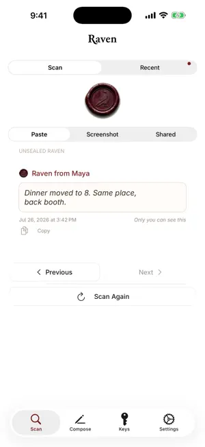 Raven — Hidden Messages screenshot 4