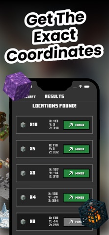 Find Diamonds - Ore Finder MC Screenshot 2 of 5