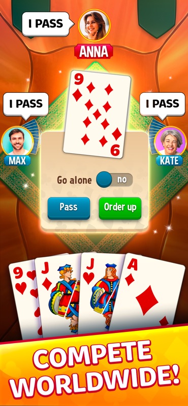 Euchre Online - Multiplayer screenshot 5
