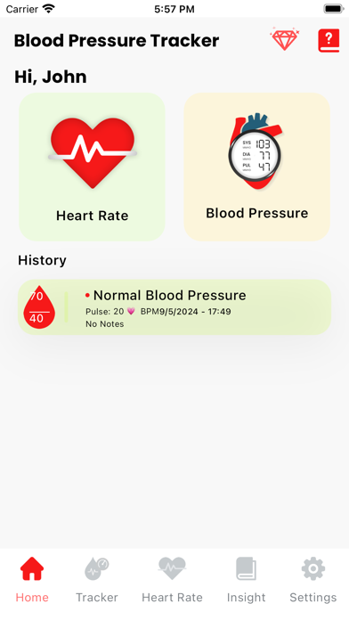 Blood Pressure Checker Appのおすすめ画像6