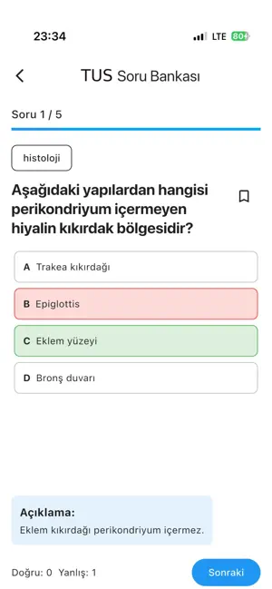 TUS Soru Bankası screenshot 2