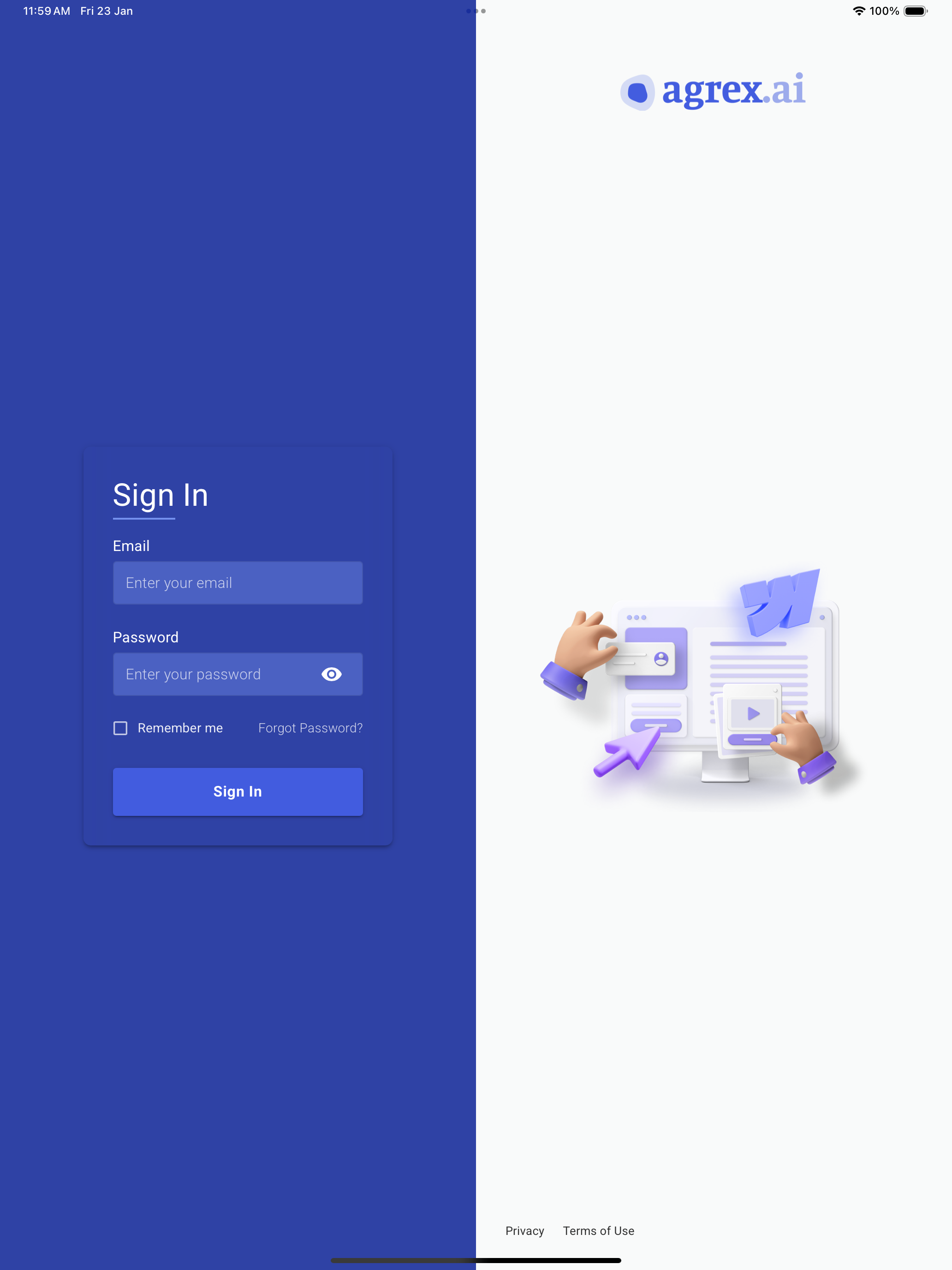 Agrex.ai Analytics App