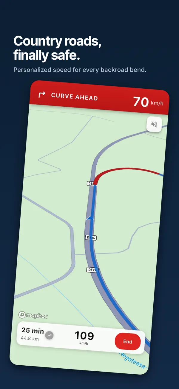 Screenshot #3 pour SmoothRide - Corner Speed