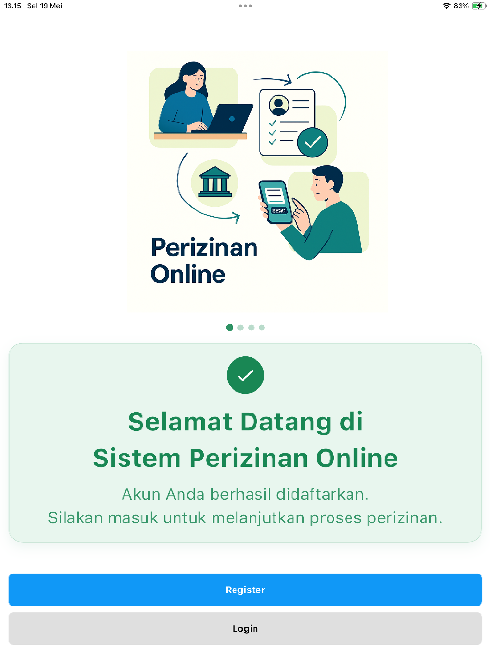 Dianter Perizinan Online screenshot 10