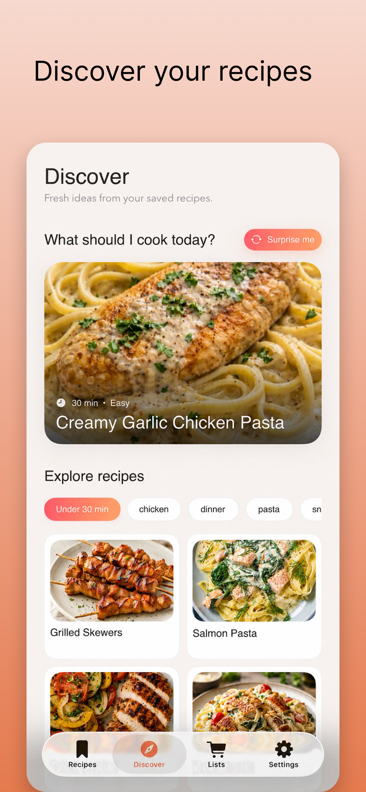 Receptly: Save recipes