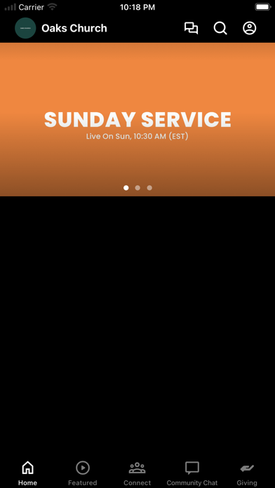 Cary Church app screenshot