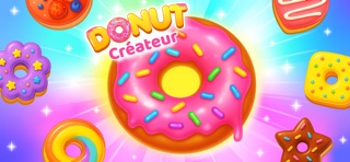 Donut Maker Kids Cooking Game iPhone screenshot