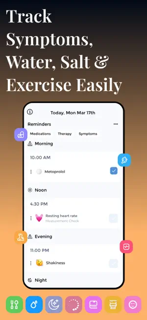 POTS Tracker - Tachycardia screenshot 1