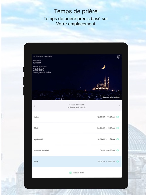 Screenshot #6 pour Horaires de prière et suivi