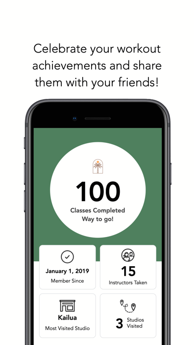 Yoga Under the Palms iPhone screenshot 4 - Health & Fitness app