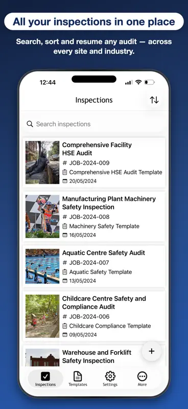 OnSite Checklists - Auditing screenshot 1 of 10
