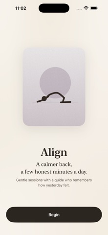 Align: Back Care Coach iPhone screenshot