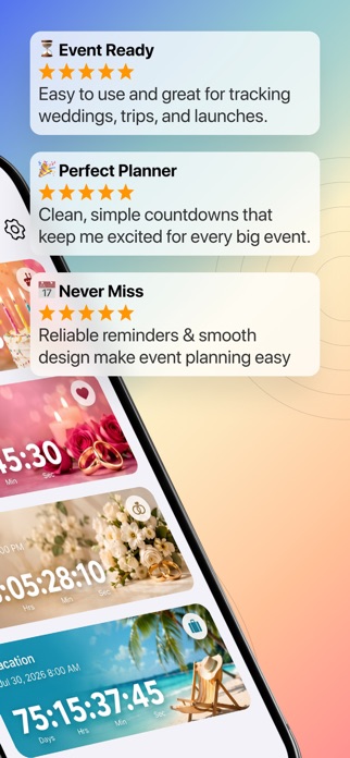 CountX: Countdown & Reminders Screenshot 2 of 7