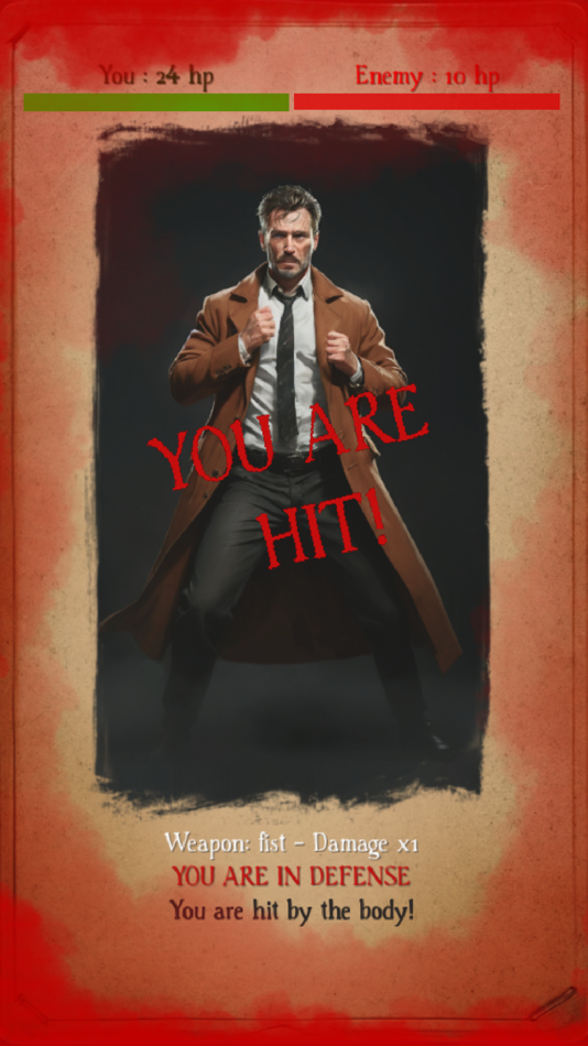 #3. Angor: Survival Text RPG (iOS) Bởi: Laurent Peignault