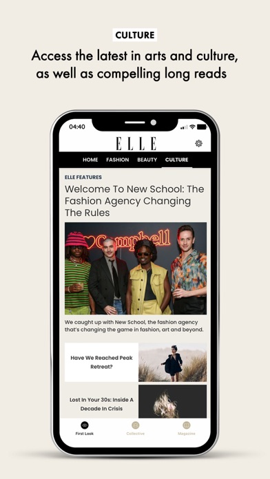 ELLE Magazine UK Screenshot