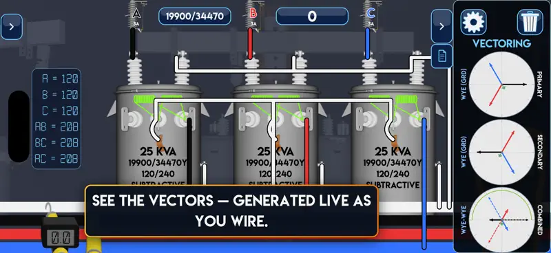 Lineman's Reference - XFMR LAB screenshot 5 of 8
