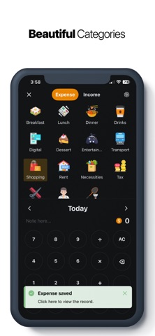 BudgetAI: Expense Tracker Screenshot 2 of 5
