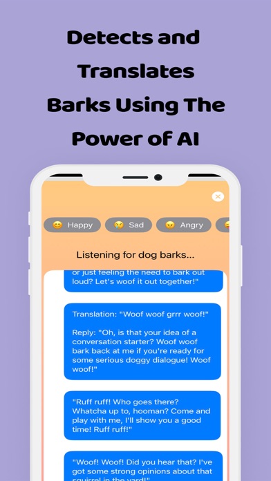 Barkly - AI Dog Translator Screenshot