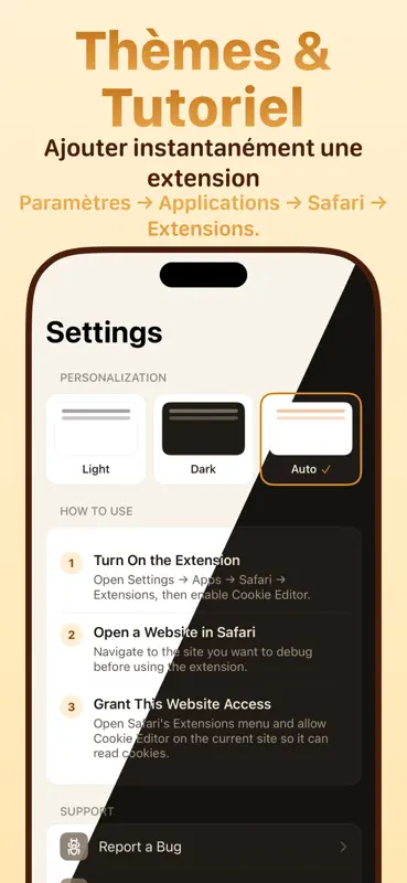 Cookie Editor pour Safari screenshot 4 of 4