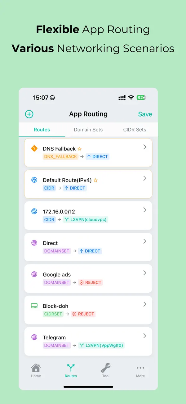 #2. MintFlow NetStack (iOS) Ved: GalaxNet Ltd.