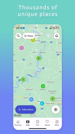 Swimplaces screenshot 2