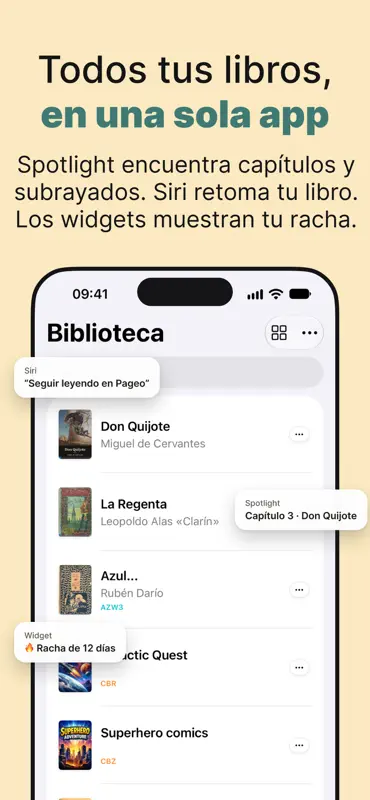 Pageo: Calibre epub reader screenshot 7 of 7