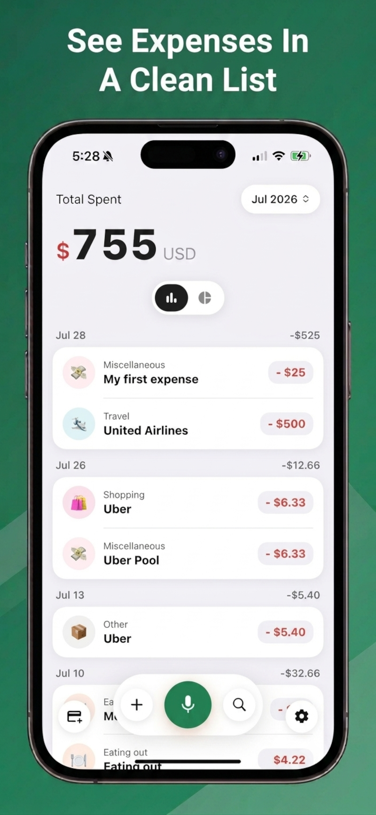 SpendView - Expense Tracker screenshot 8