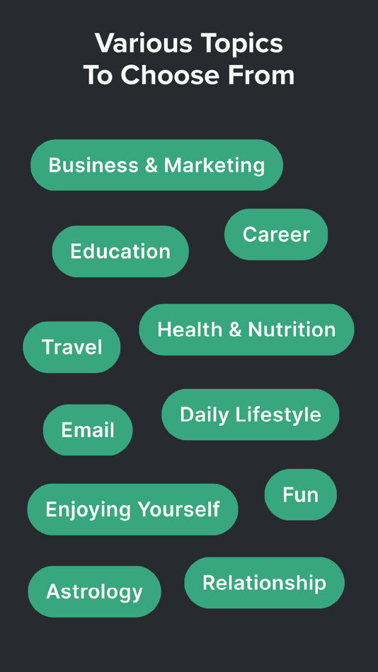 #6. ChatUp AI - Chat Bot Assistant (iOS) Podle: Emerald Labs LLC