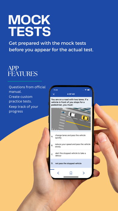 GA DDS Driver's License Test Screenshot