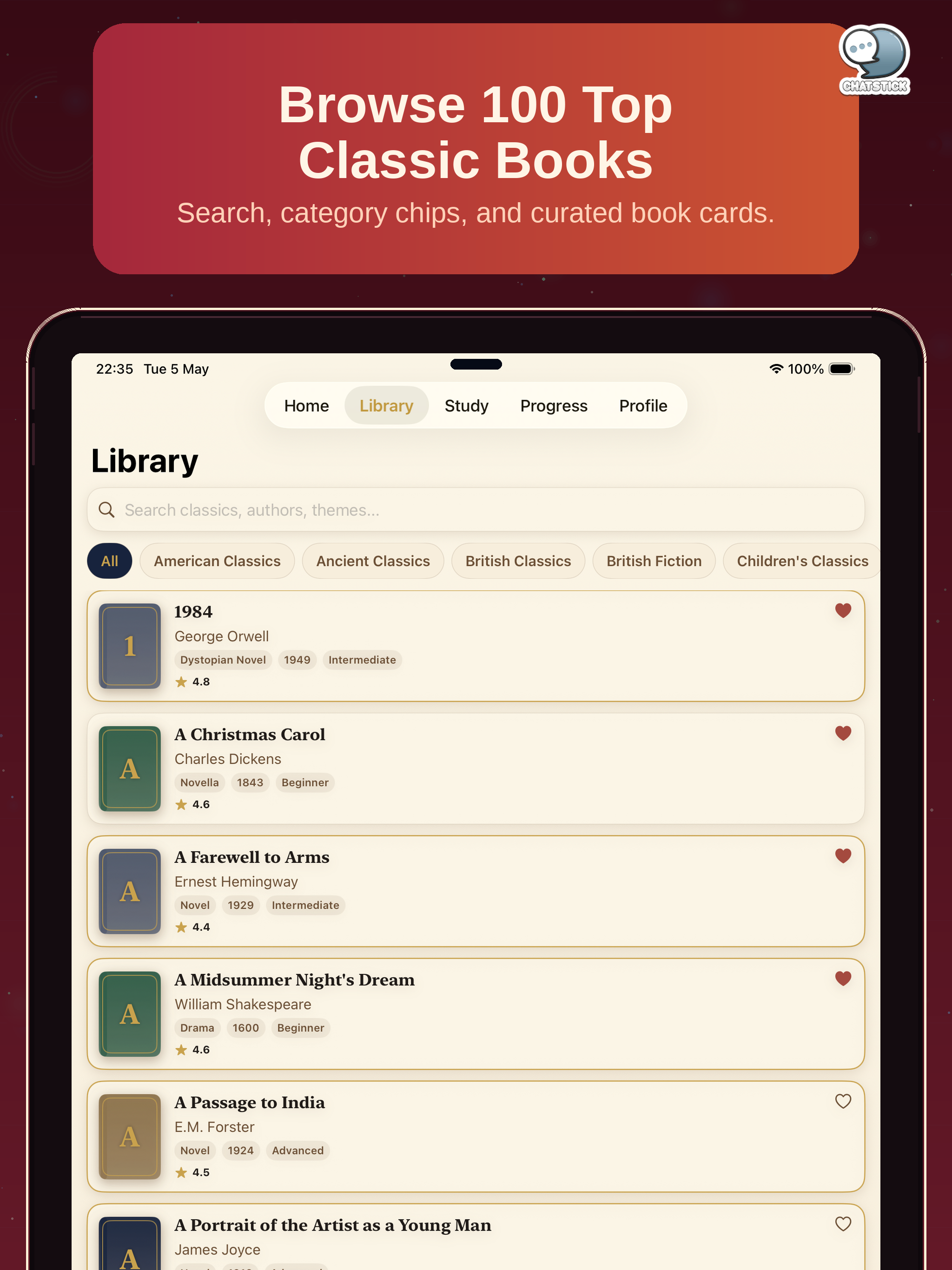 Classic Reads Guide by CS screenshot 20