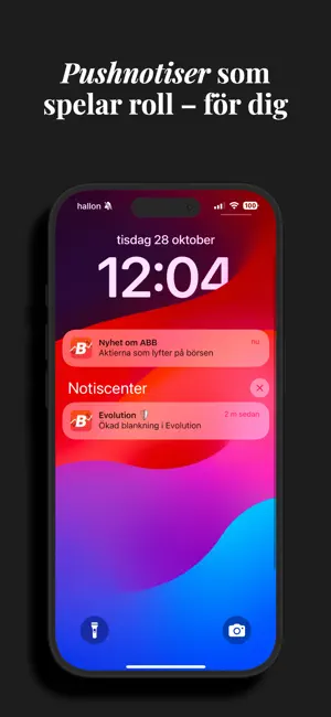 Börskollen: Aktier & Börsen iPhone screenshot 4
