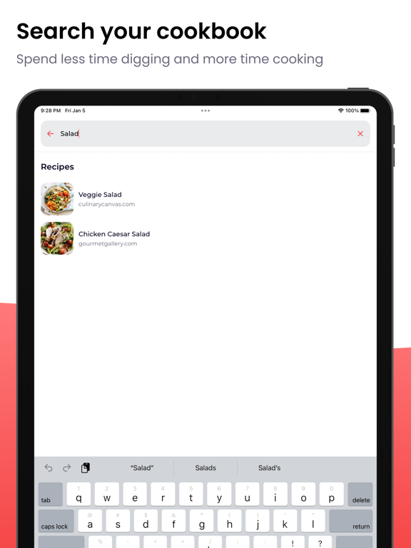 Chopbop - Recipes Simplified iPad screenshot 3 - Food & Drink app
