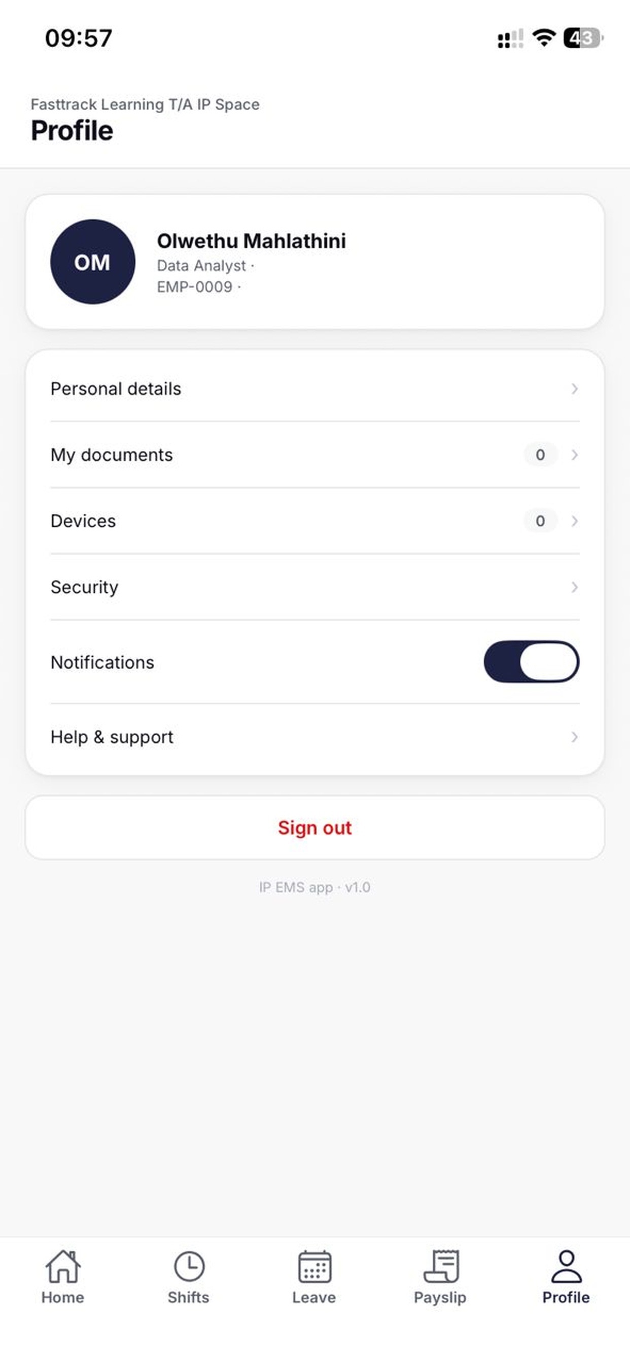 Screenshot 6 of IP EMS