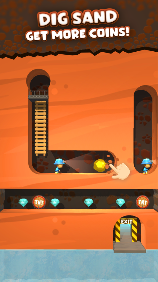 #3. Mine Rescue: Miner Tycoon Game (iOS) 由: Carry1st