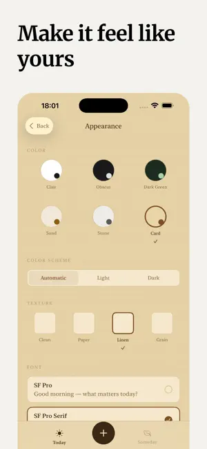 Clair – Focus & Tasks screenshot 4