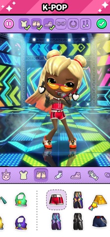 Go! Dolliz: Doll Dress Up Game iPhone screenshot