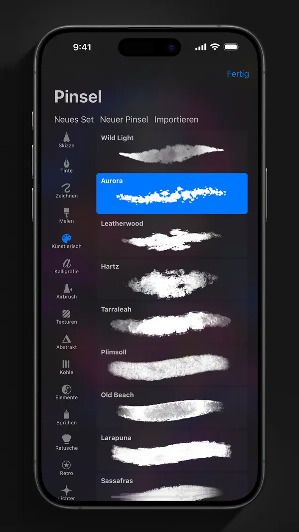 Procreate Pocket iPhone App Screenshot 2 – Grafik & Design