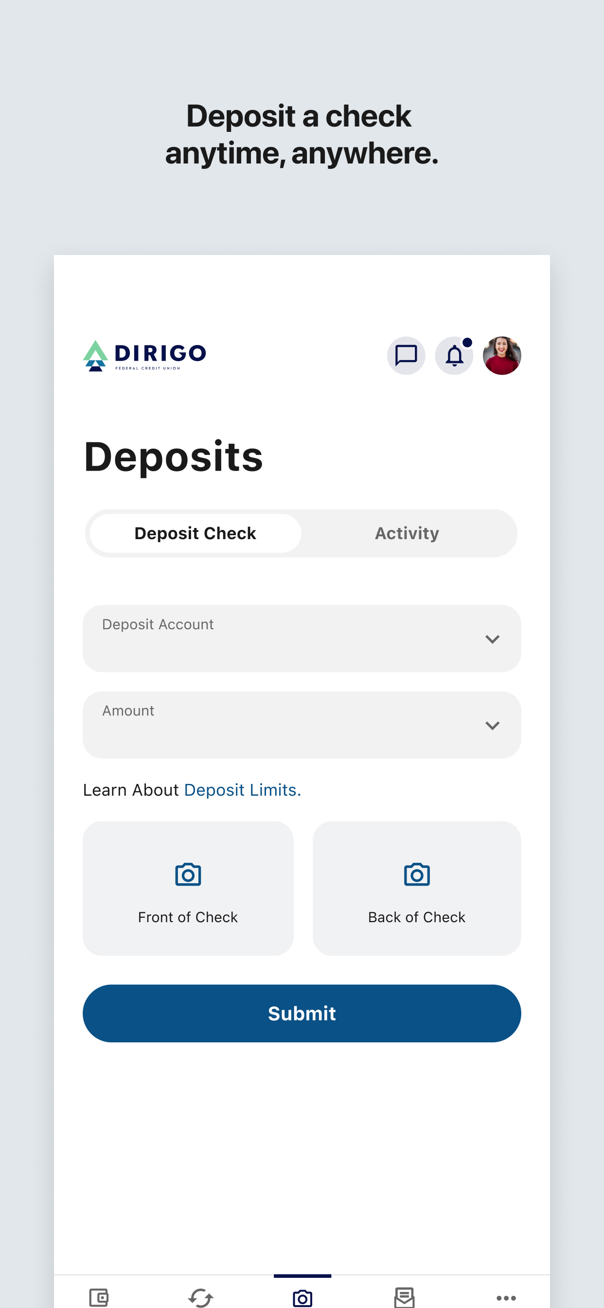 Dirigo FCU Mobile Banking screenshot 4