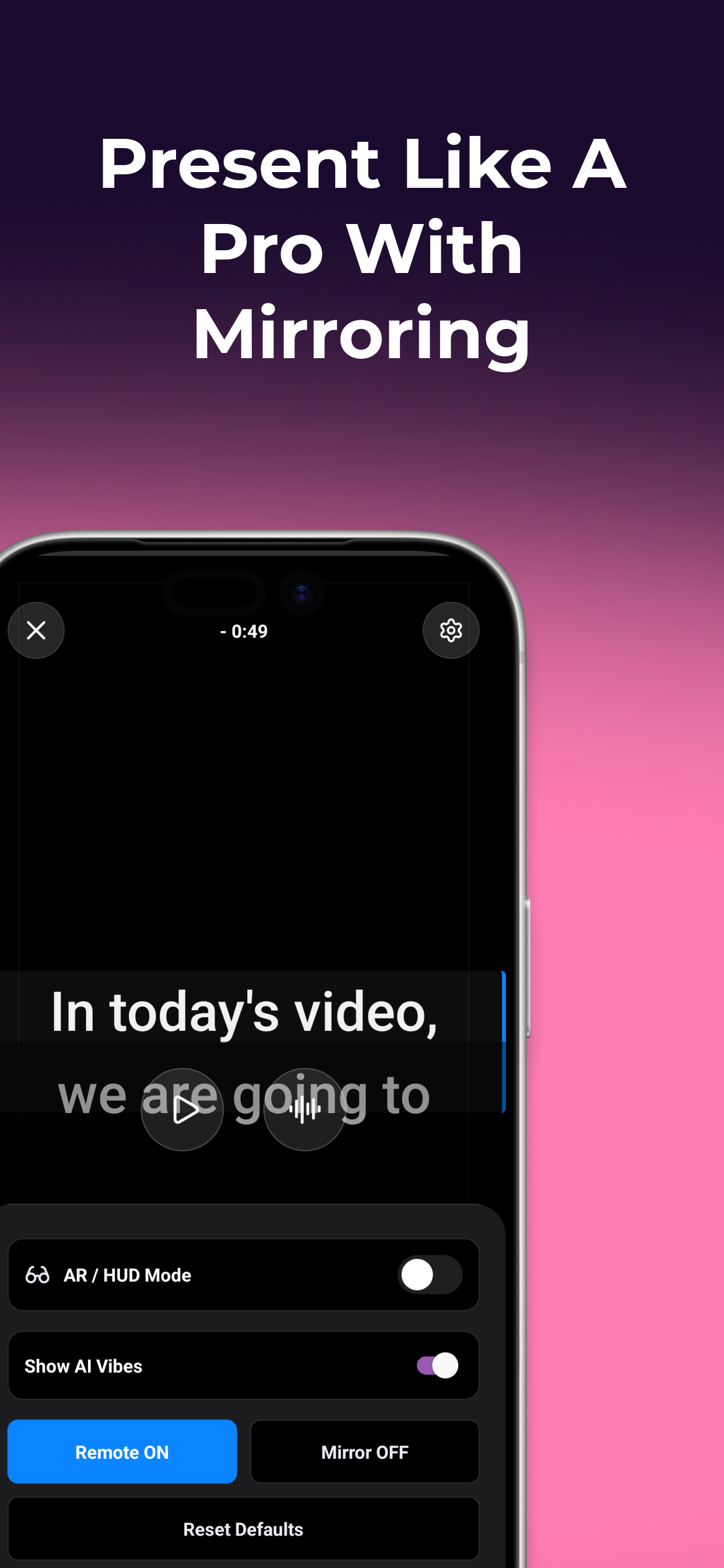 FlowPrompter: AI Teleprompter screenshot 4