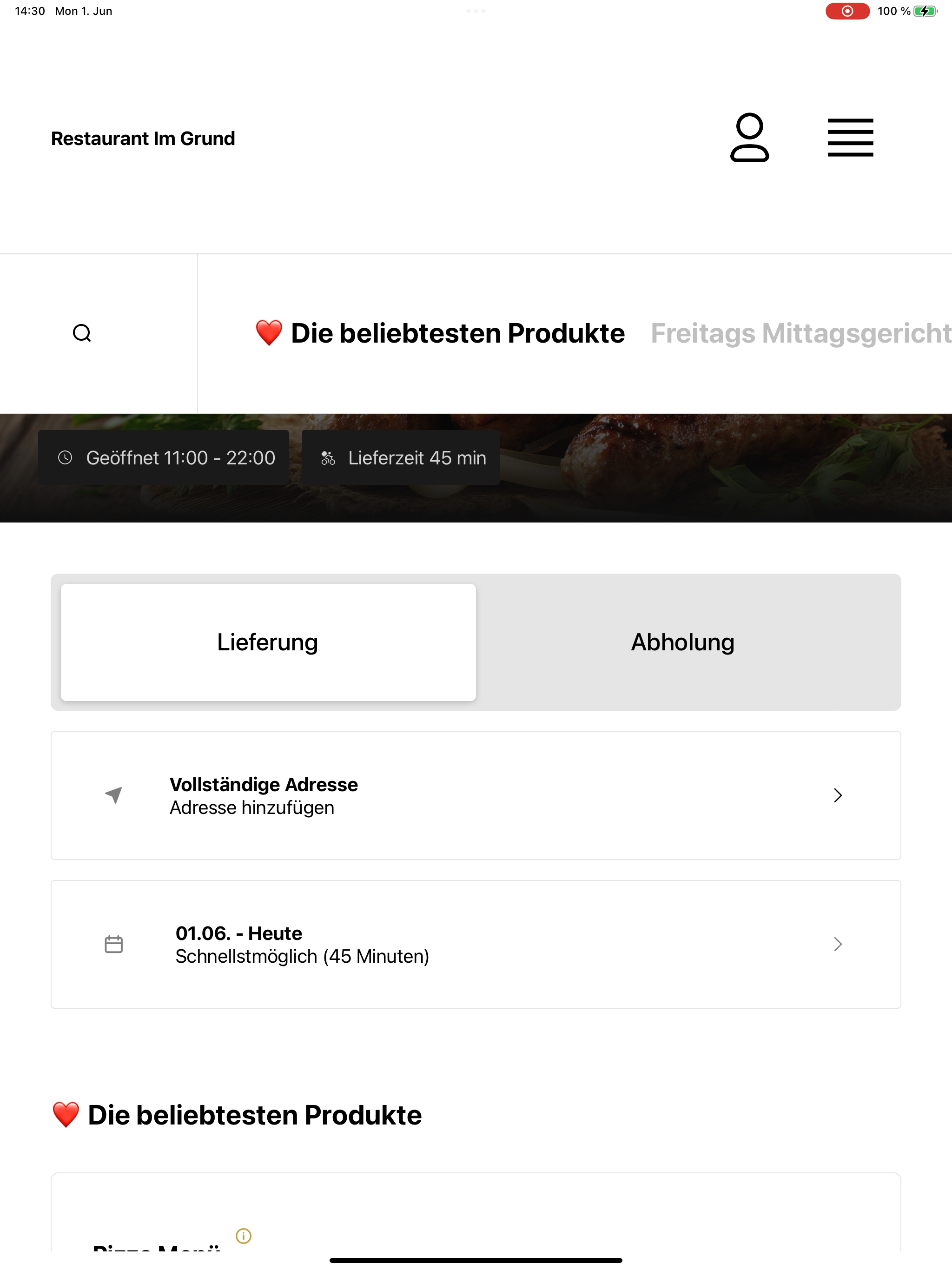 Restaurant Im Grund screenshot 7