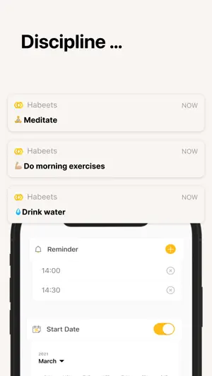Track Daily Habits - Habeets screenshot 3