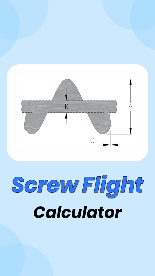 #1. Screw Flight Calculator (iOS) 由: Kantaben Gorasiya